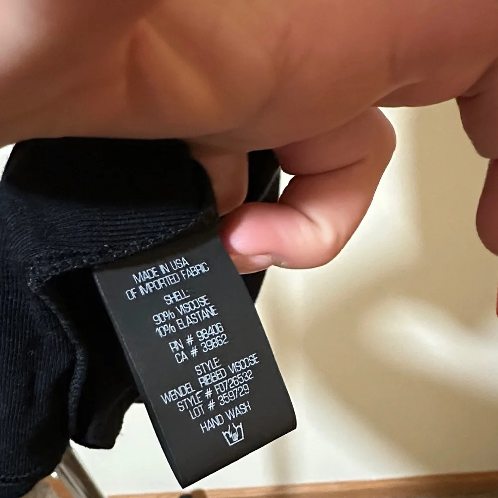 Theory Black Sleeveless Turtle Neck Medium *new* - Picture 2 of 3